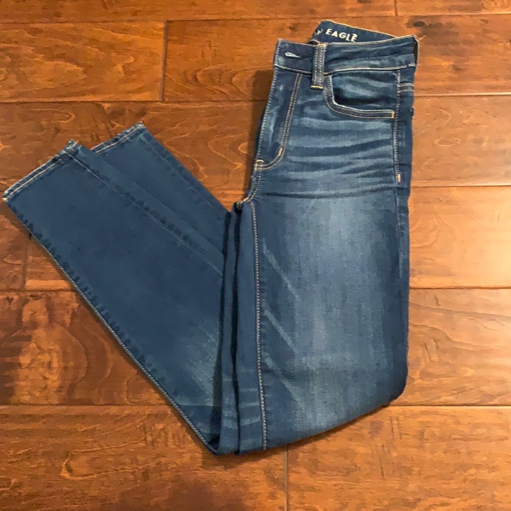 American Eagle Hi Rise Jegging Crop Super Stretch